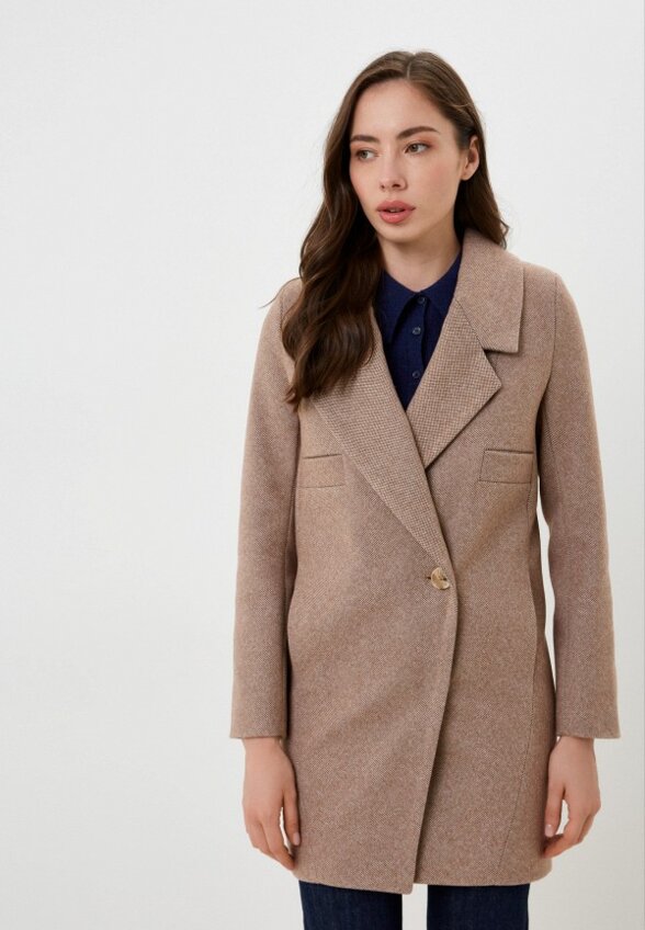 Пальто однобортное Ovelli