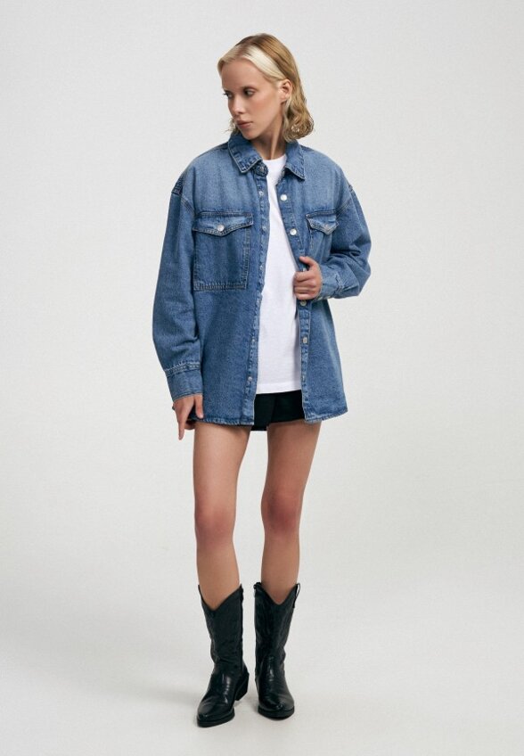 Рубашка джинсовая Твое