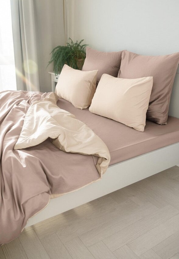 Простыня Евро DeNastia