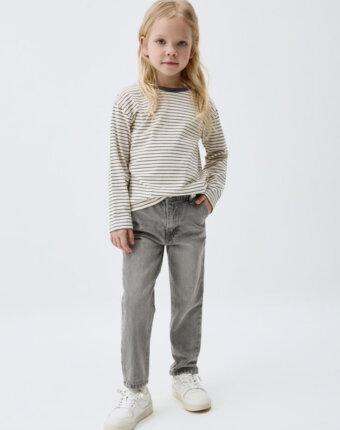 Джинсы Mom fit для девочек детям