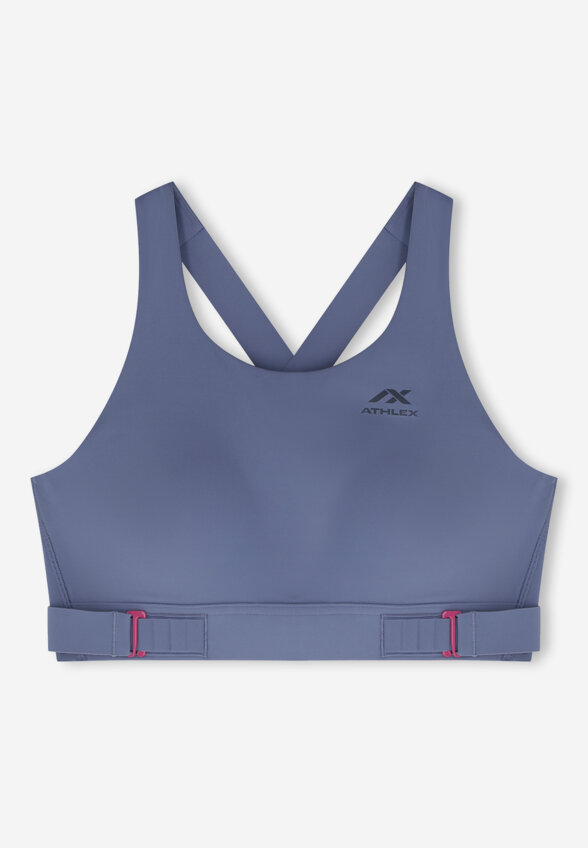 Топ бра спортивный Athlex, Синий