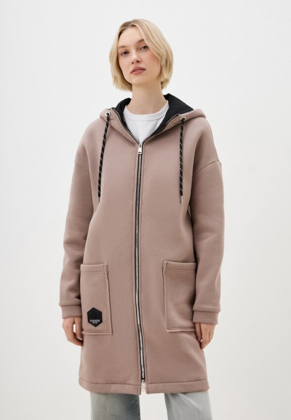 Пальто однобортное D.S