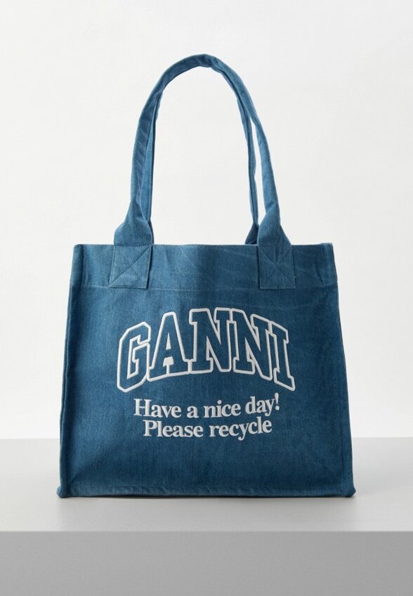 Сумка джинсовая Ganni