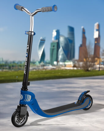 Самокат детский Globber Foldable Flow 125, Черный детям