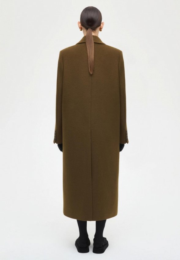 Пальто однобортное Prav.da