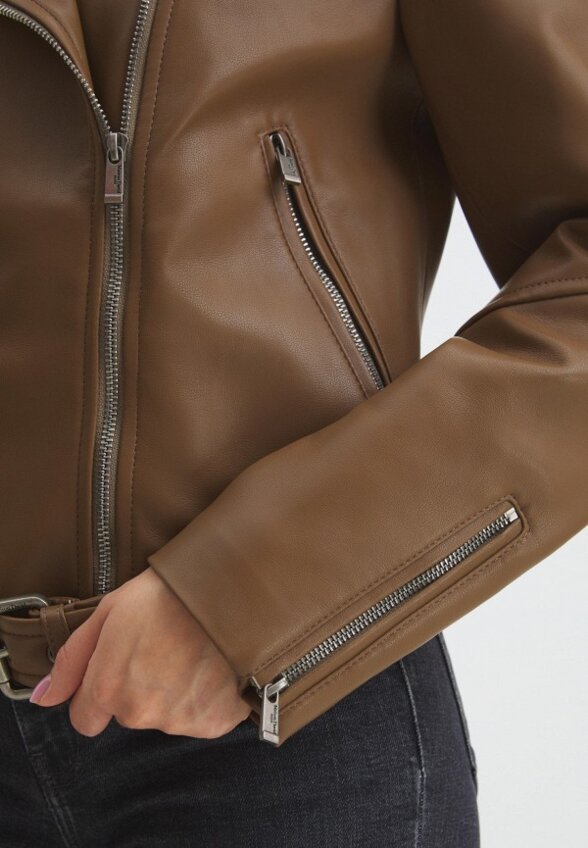 Куртка кожаная Maison David