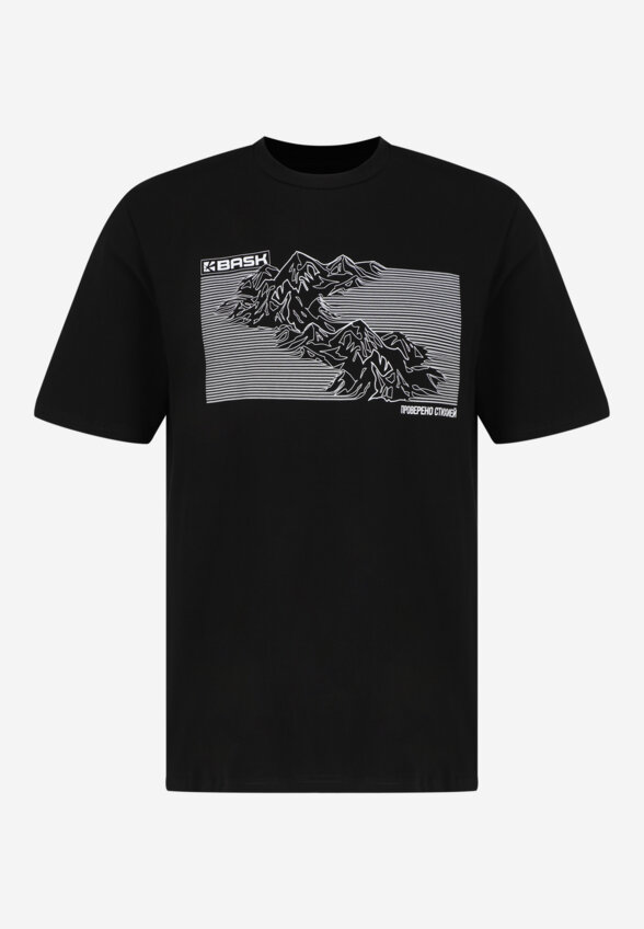 Футболка мужская Bask Topography Mt V2, Черный