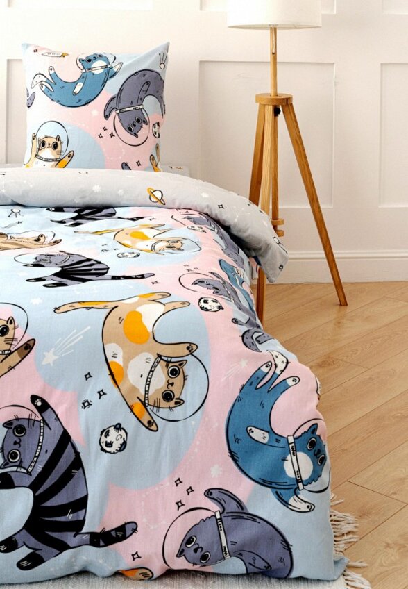 Постельное белье 1,5-спальное Павлина