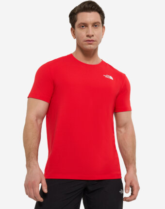 Футболка мужская The North Face Lightning Alpine, Красный женщинам