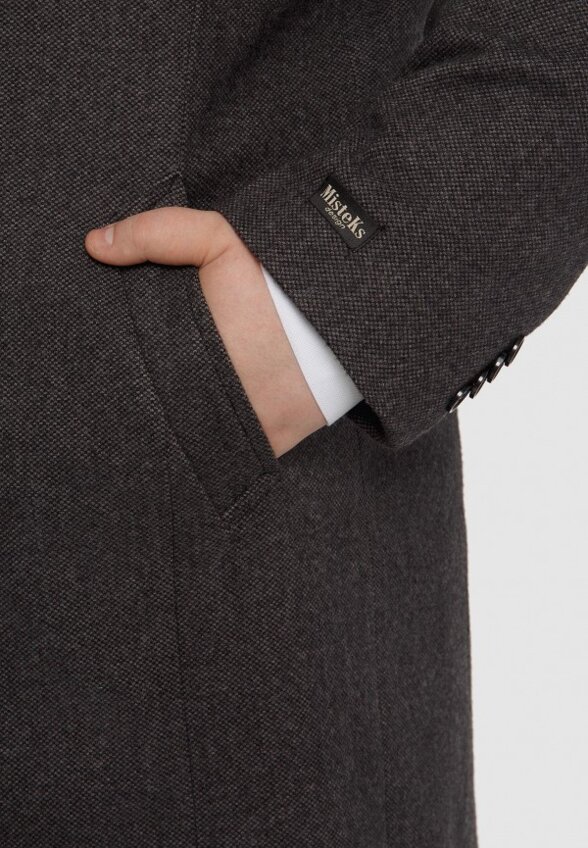 Пальто однобортное Misteks design