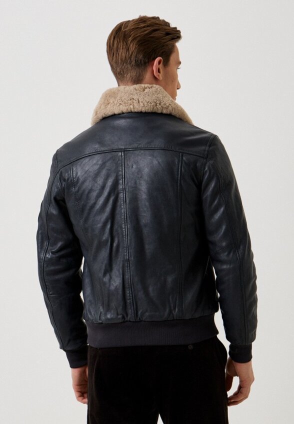 Куртка кожаная Urban Fashion for Men