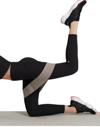 Набор силовых тканевых лент Sensana, 3 шт, Серый