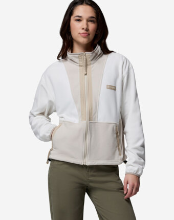 Джемпер флисовый женский Columbia Backbowl II Full Zip Fleece, Бежевый женщинам