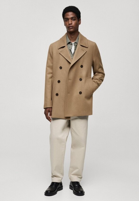 Полупальто Mango Man