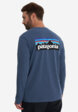 Лонгслив мужской Patagonia Logo, Синий3  - превью