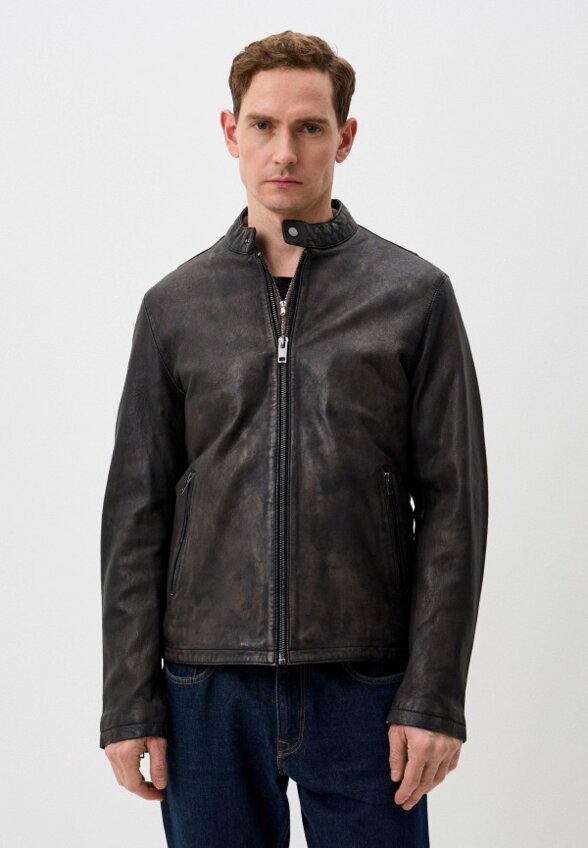 Куртка кожаная Jorg Weber