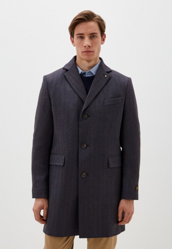 Пальто однобортное Bazioni