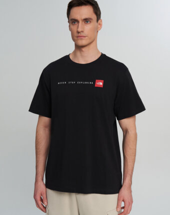 Футболка мужская The North Face Never Stop Exploring, Черный женщинам