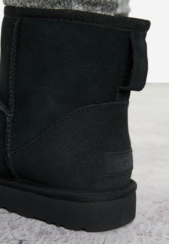 Угги женские UGG Classic Mini II, Черный