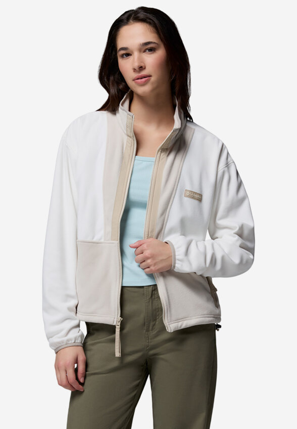 Джемпер флисовый женский Columbia Backbowl II Full Zip Fleece, Бежевый