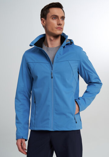 Куртка софтшелл мужская IcePeak Biggs, Голубой