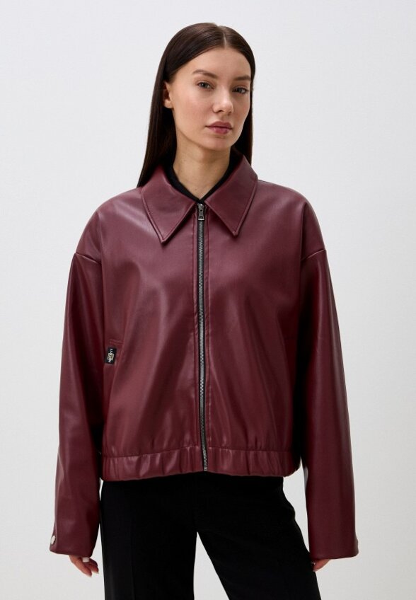 Куртка кожаная Luigin