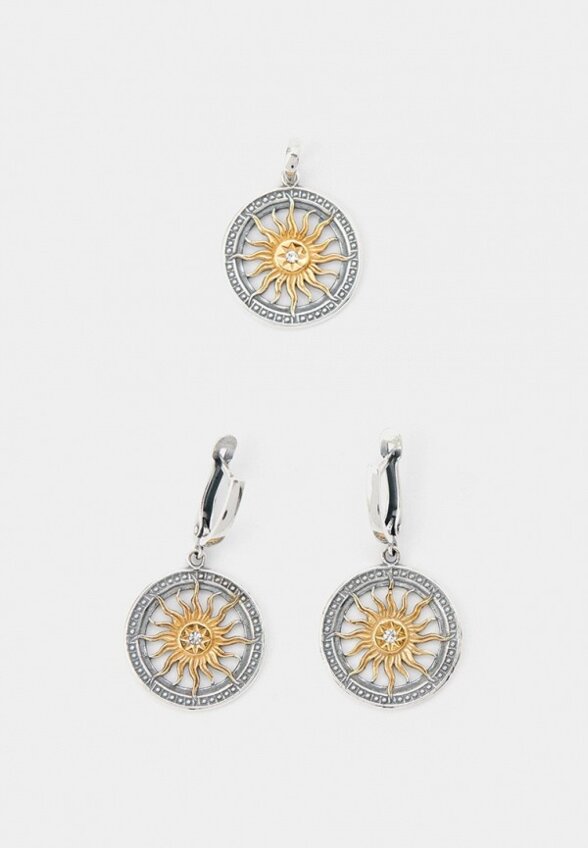 Серьги и кулон Hotei