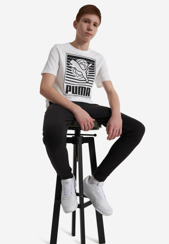 Футболка для мальчиков PUMA Graphics, Белый