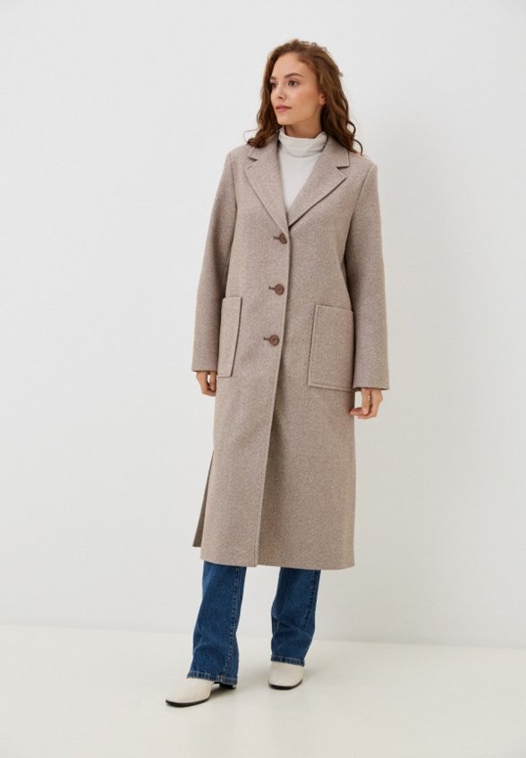 Пальто однобортное Снежная Королева