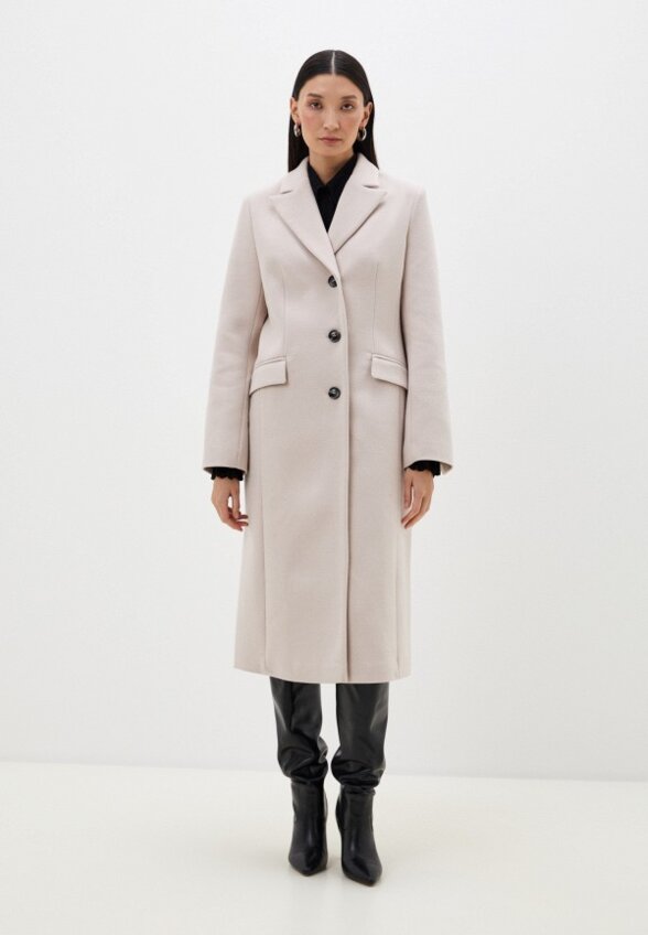 Пальто однобортное Ovelli