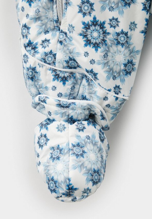 Комбинезон утепленный, варежки и пинетки Pilguni