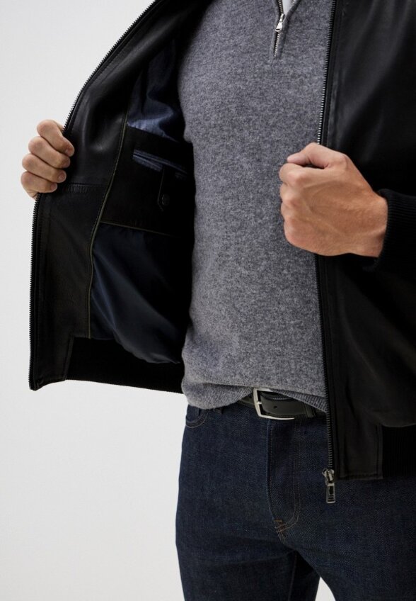 Куртка кожаная Jorg Weber