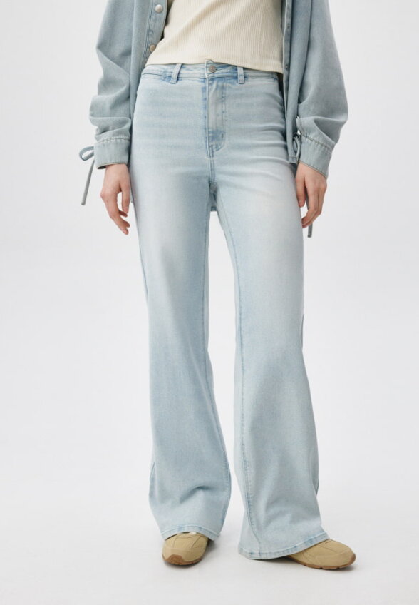 Джинсы WIDE LEG TALL с высокой посадкой