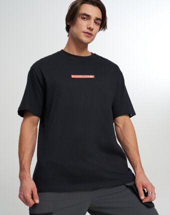 Футболка мужская Quiksilver Dna Clicker, Черный женщинам
