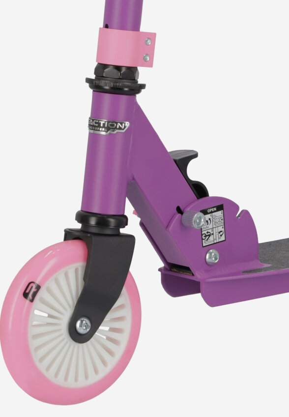 Самокат детский Reaction, 125 мм, Фиолетовый