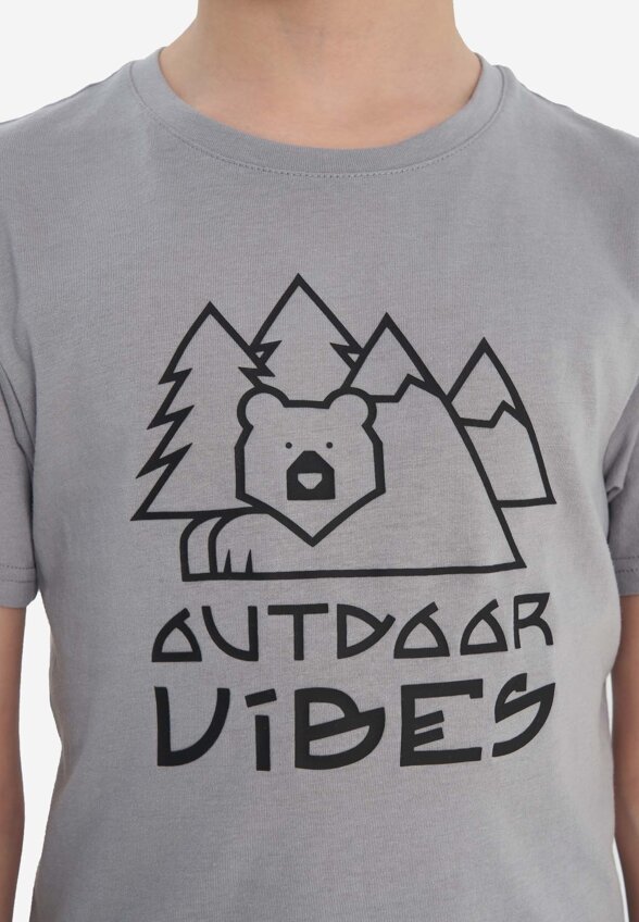 Футболка для мальчиков Outventure, Серый