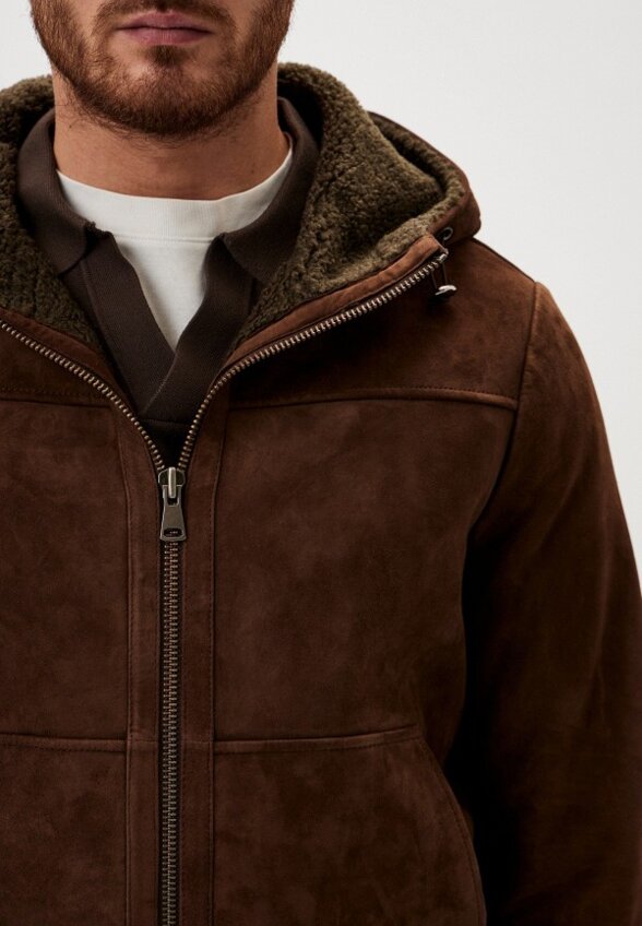 Бомбер меховой Blouson