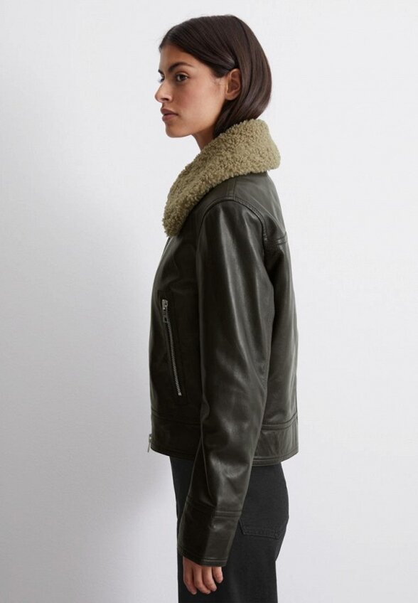 Куртка кожаная Marc O'Polo