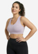 Топ бра спортивный Demix ActiveMove Gym, Plus Size, Фиолетовый1  - превью