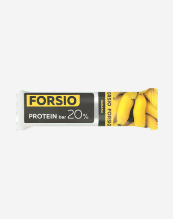 Батончик протеиновый Forsio "Банан", 35 г, Мультицвет женщинам