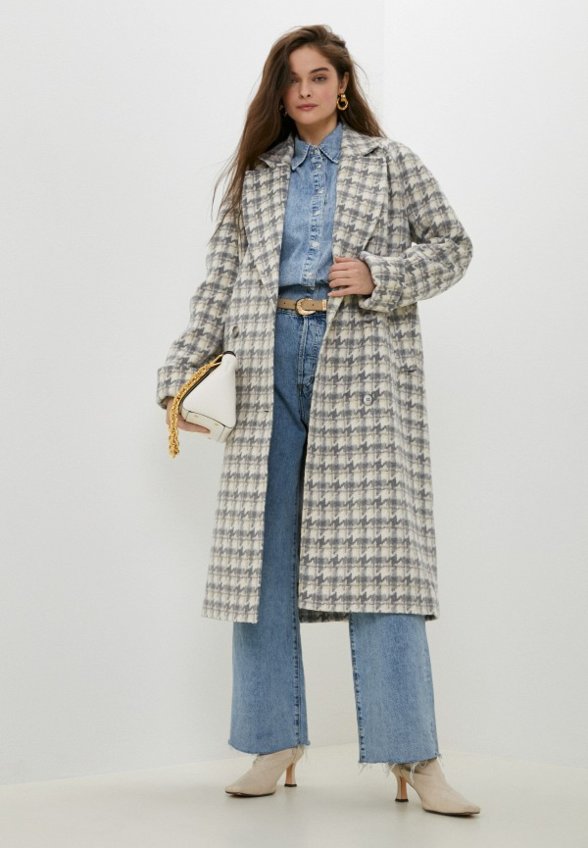 Пальто двубортное TrendyAngel