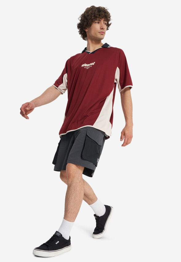 Поло мужское Element Soccer Game, Красный