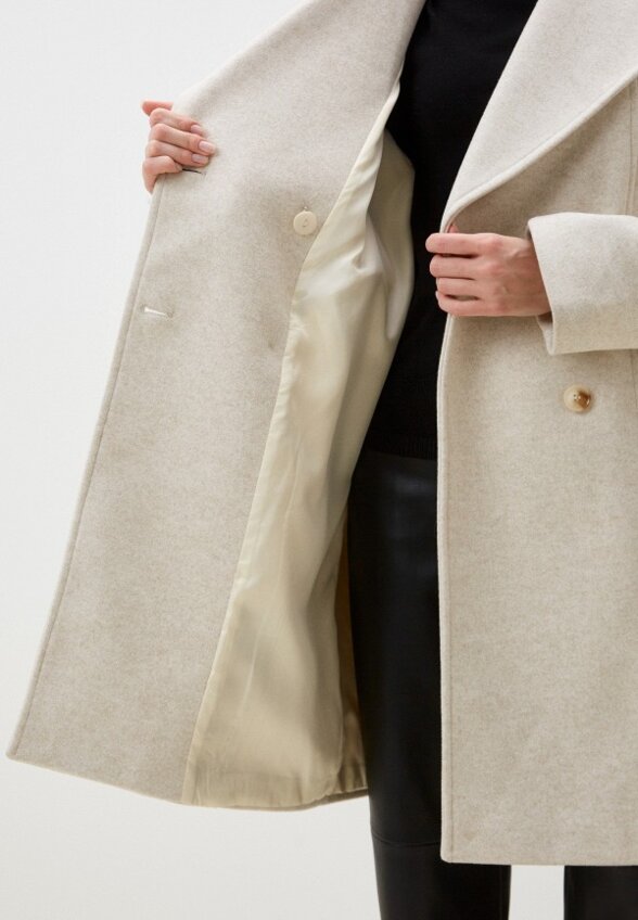 Пальто двубортное Снежная Королева