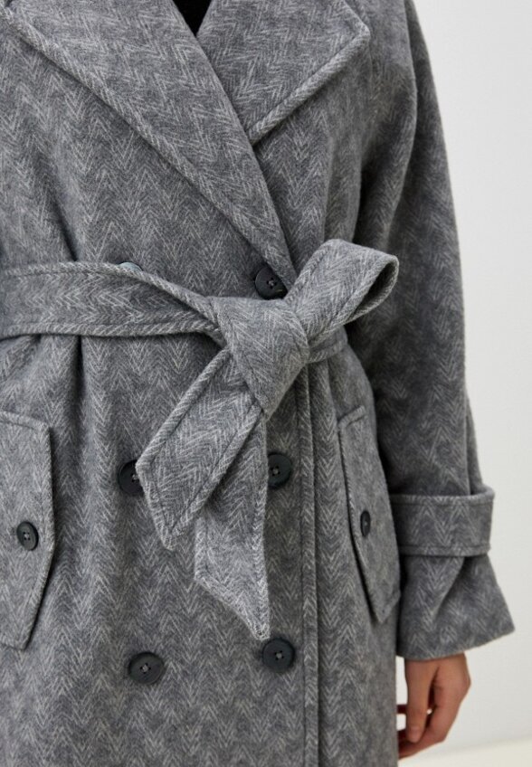 Пальто двубортное Снежная Королева