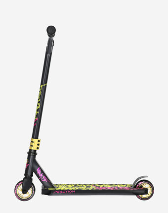 Самокат Reaction Stunt 2.0 alt, 100 мм, Черный детям