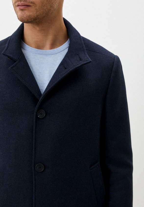 Пальто однобортное Al Franco