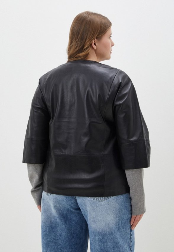 Куртка кожаная Снежная Королева