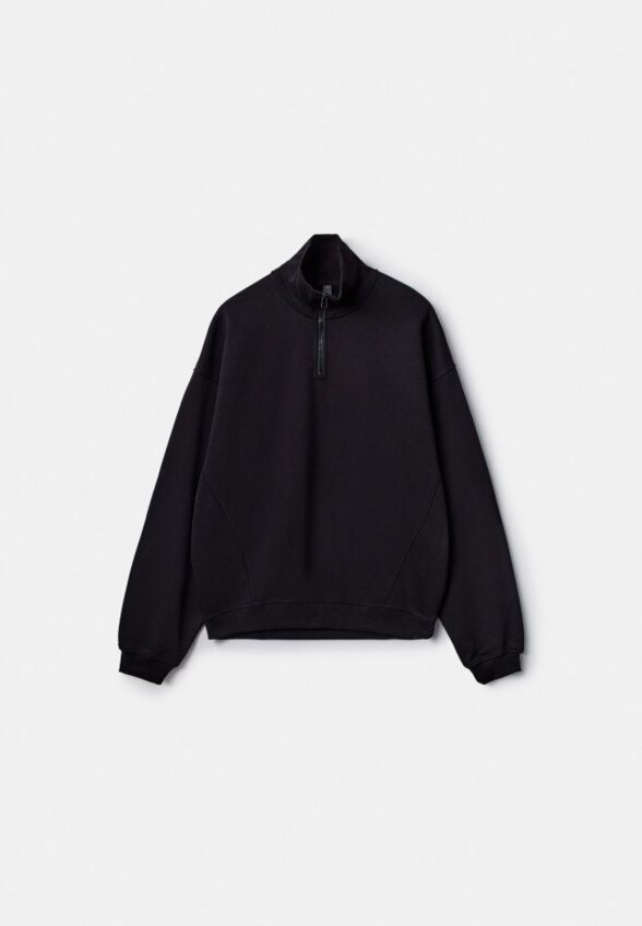 Свитшот Oversize fit с воротником