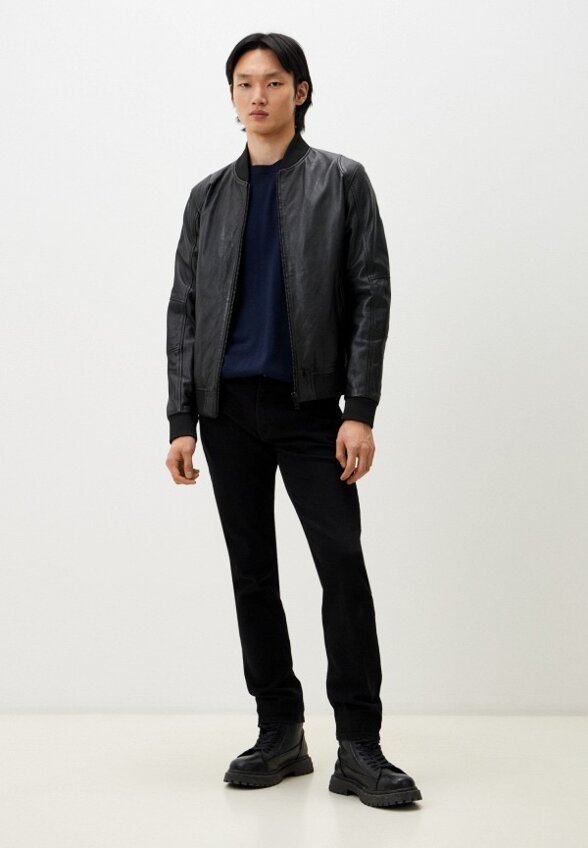 Куртка кожаная Urban Fashion for Men