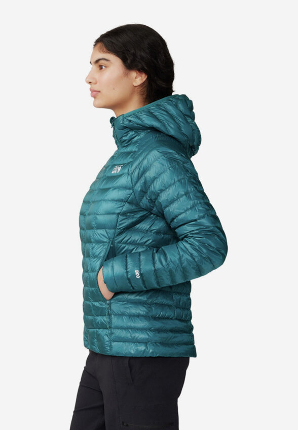Пуховик женский Mountain Hardwear Ghost, Голубой